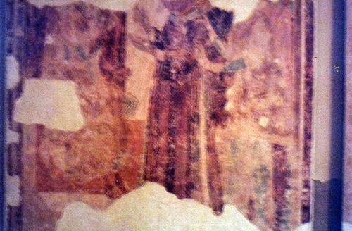 Freske s prizorima iz života Sv. Pelagija „podstanarke „ u bujskom župnom uredu